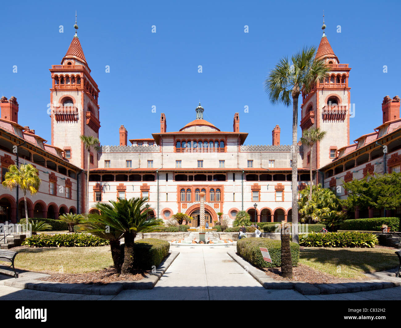 Flagler College, St Augustine Banque D'Images