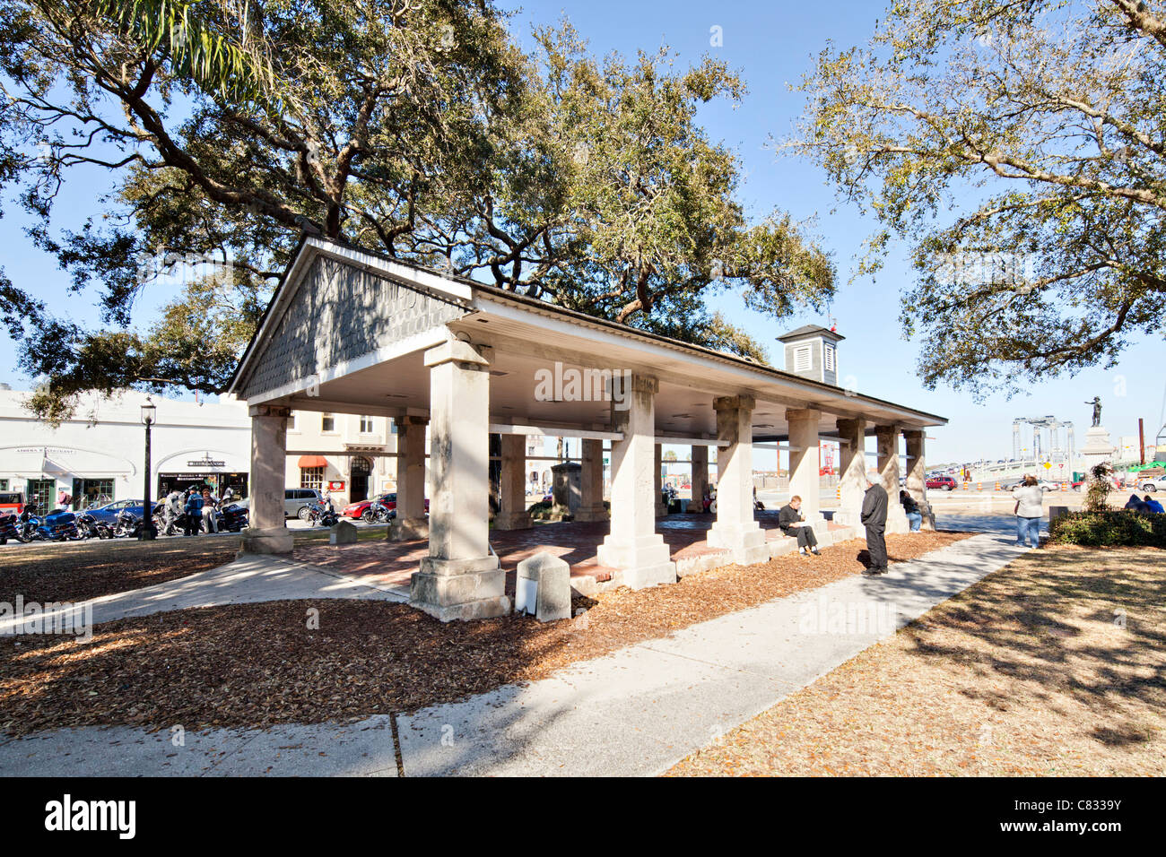 Marché aux Esclaves du public, St Augustine Banque D'Images