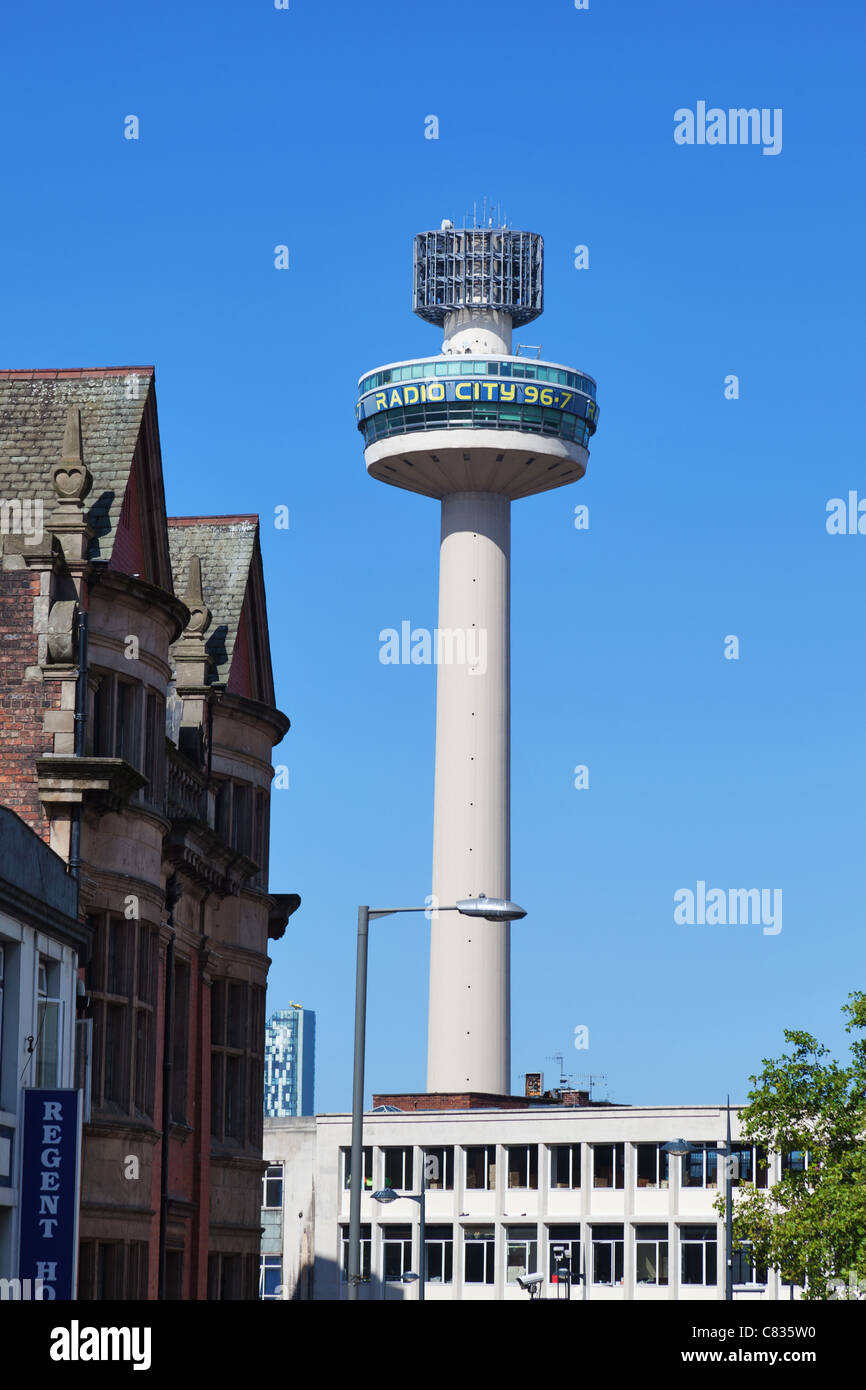 La tour Radio City Liverpool, Royaume-Uni Banque D'Images