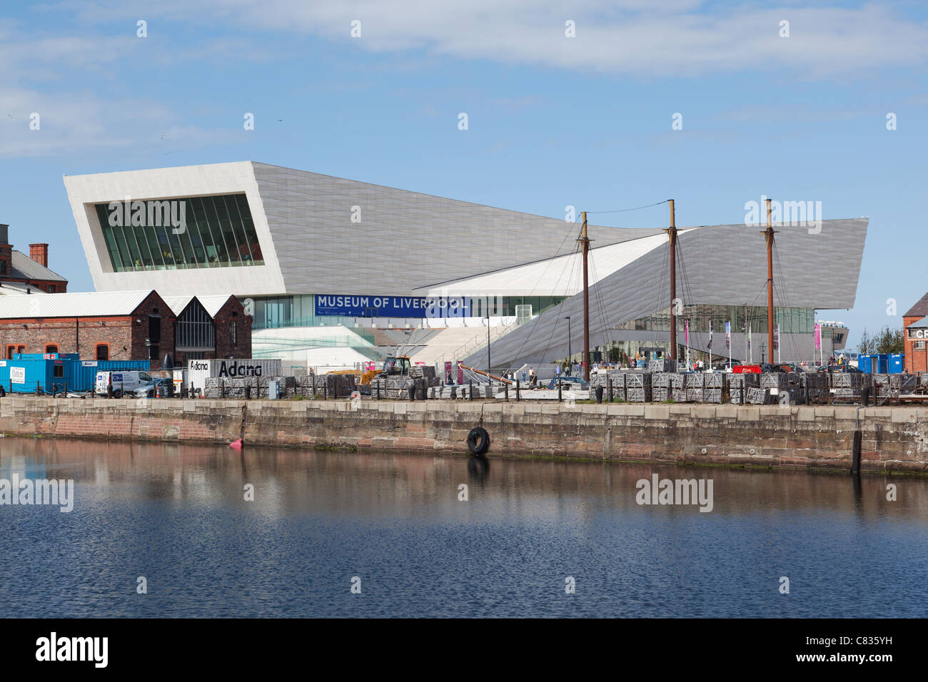 Nouveau Musée de Liverpool sur front de mer historique de Liverpool, Royaume-Uni Banque D'Images