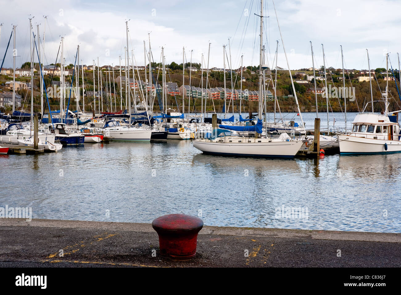 Le port de plaisance. Kinsale, Irlande Banque D'Images