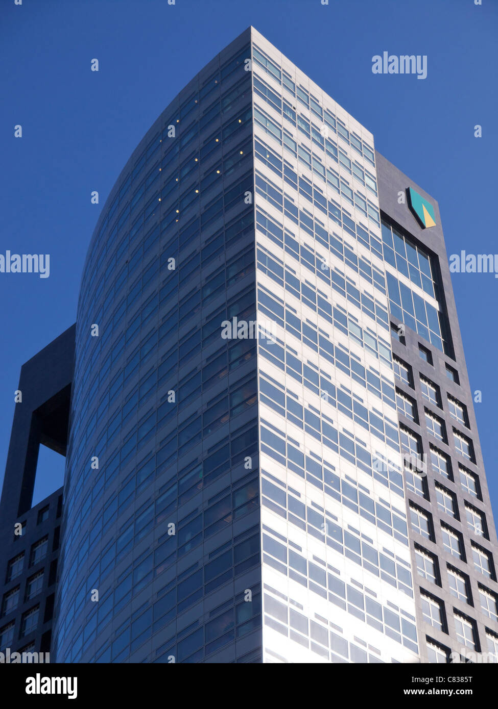 ABN Amro Bank siège sur le Zuidas à Amsterdam, aux Pays-Bas. Banque D'Images