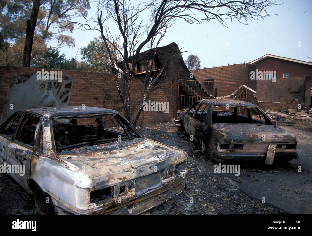 Des wagons de la boule de Canberra 2002 Banque D'Images