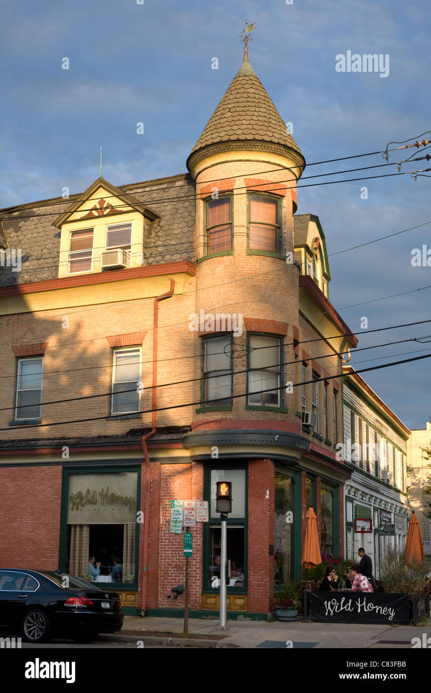 Centre de Oyster Bay, de la rive nord de Long Island, New York Banque D'Images Centre de Oyster Bay, de la rive nord de Long Island, New York Banque D'Images