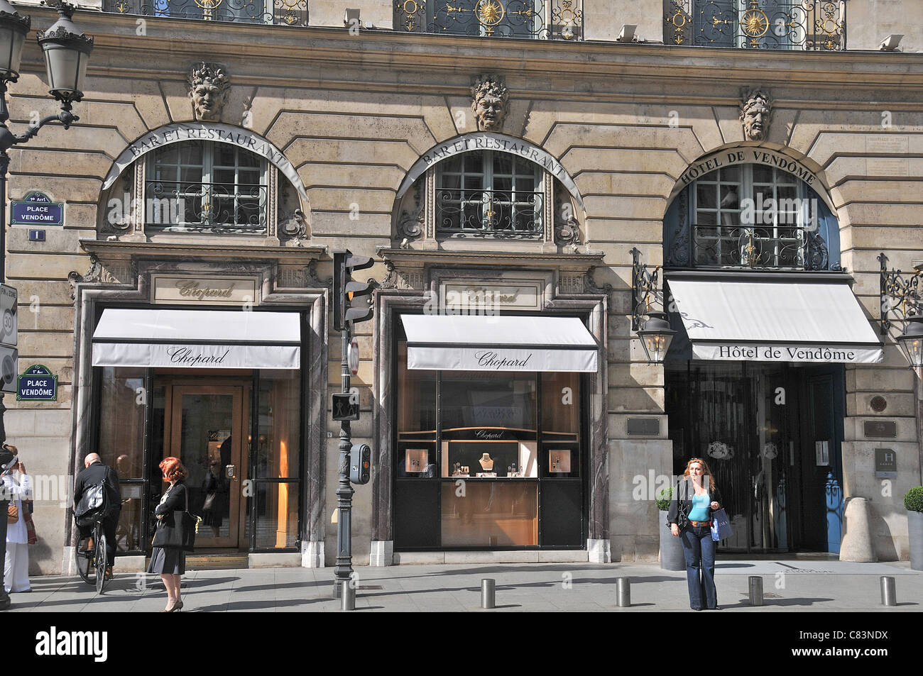 Hôtel Vendome et bijouterie Chopard, place Vendôme, Paris, France Photo  Stock - Alamy