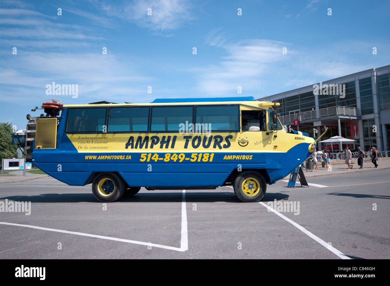 Amphi Tours, Vieux Port, Montréal, Canada Banque D'Images