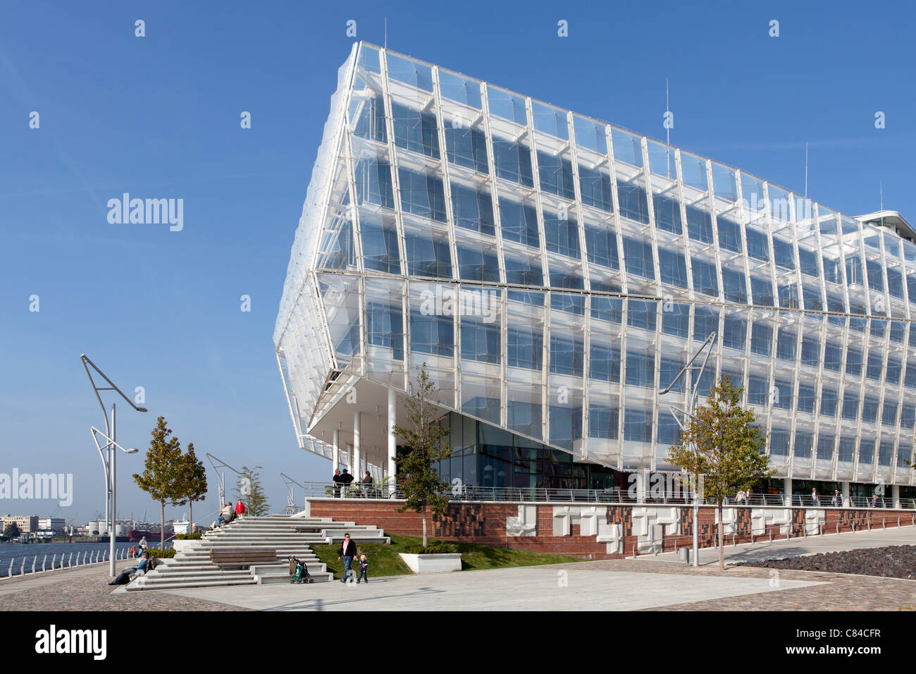 Unilever House, Hafencity (Harbour City) , Hambourg, Allemagne Banque D'Images