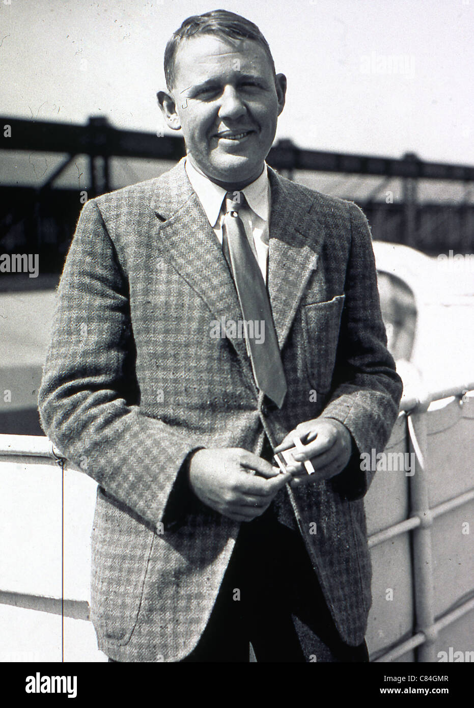 PORTRAIT DE CHARLES LAUGHTON Banque D'Images