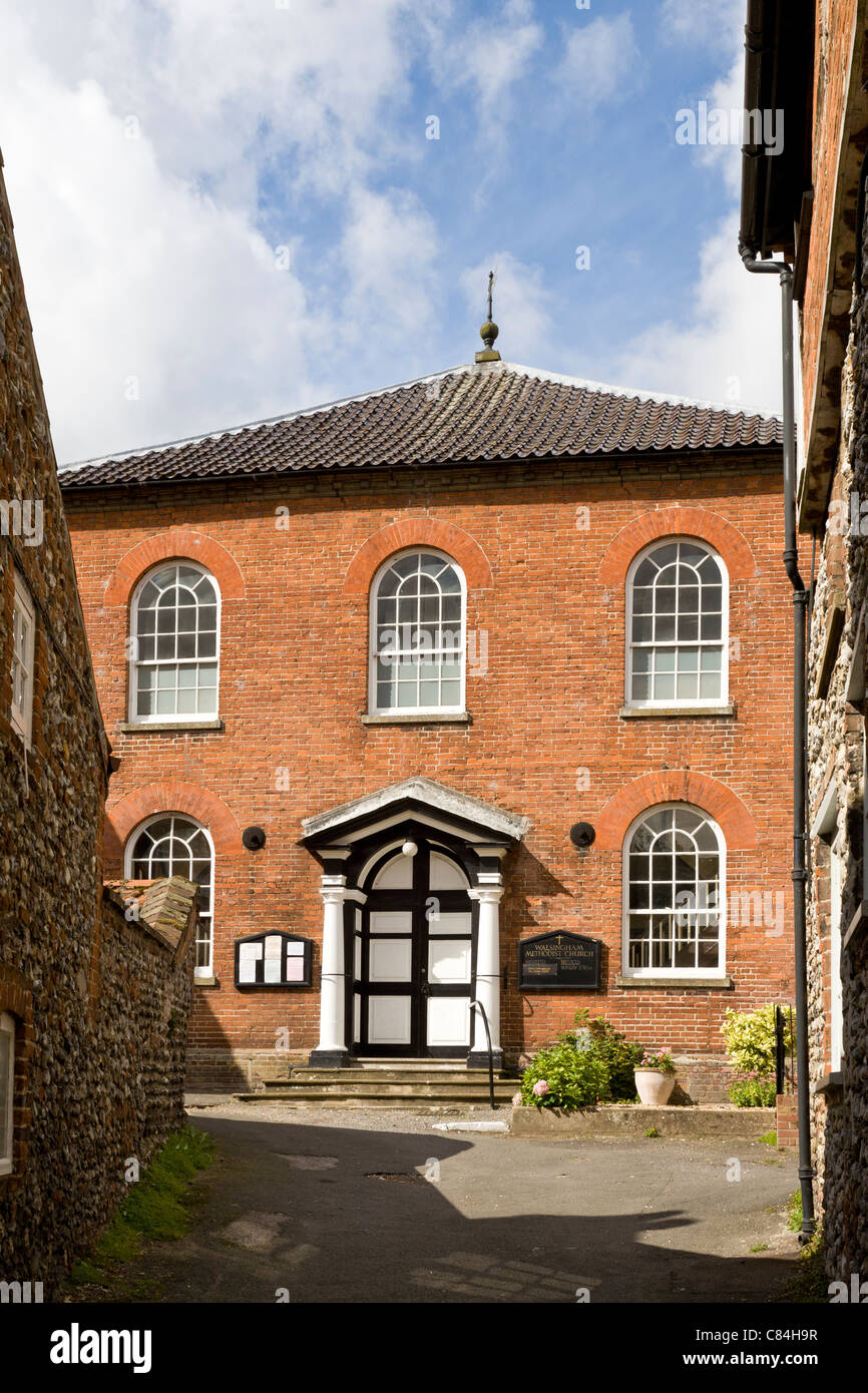 1794 chapelle méthodiste, Little Walsingham, Norfolk, Royaume-Uni. Banque D'Images