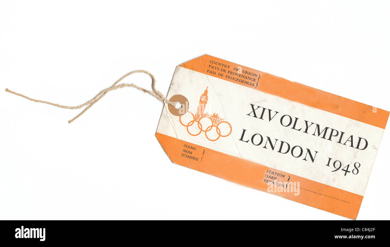Programme Officiel Des Jeux Olympiques De Londres 1948 (Lutte) - Édition Originale, Anglais