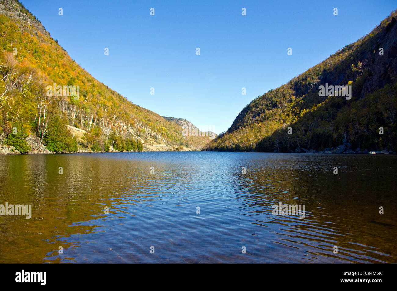 Automne dans les Adirondacks autour du lac Placid, Keene, North Elba Banque D'Images