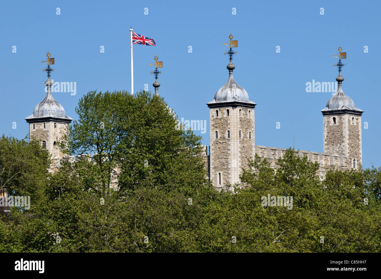 Tour de Londres, London Borough de Tower Hamlets, Londres, Angleterre Banque D'Images