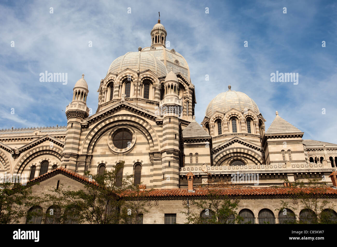 Marseille : Cathédrale Banque D'Images