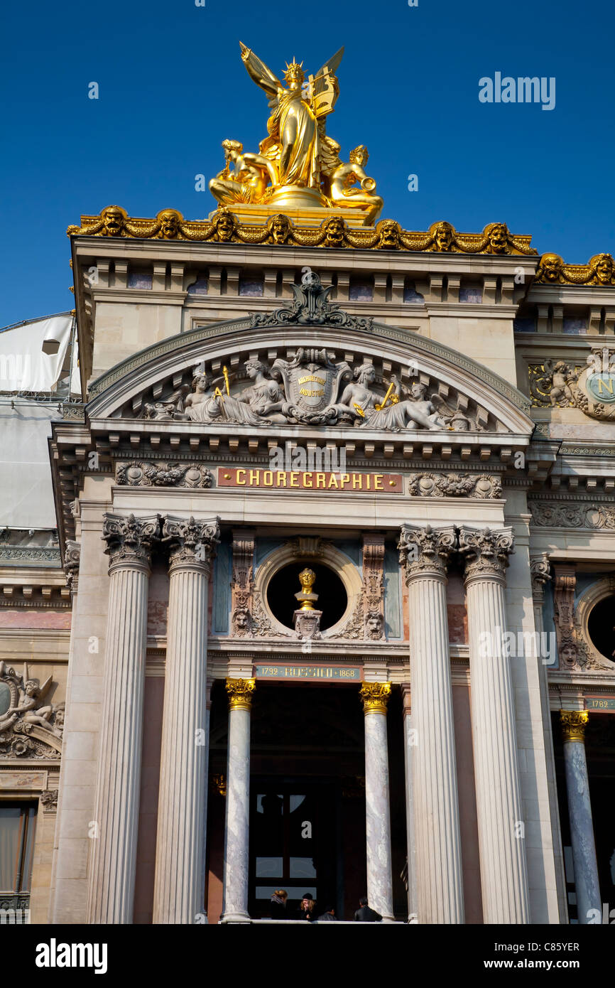 L'Opéra (Palais Garnier). Paris, France, Europe. Banque D'Images