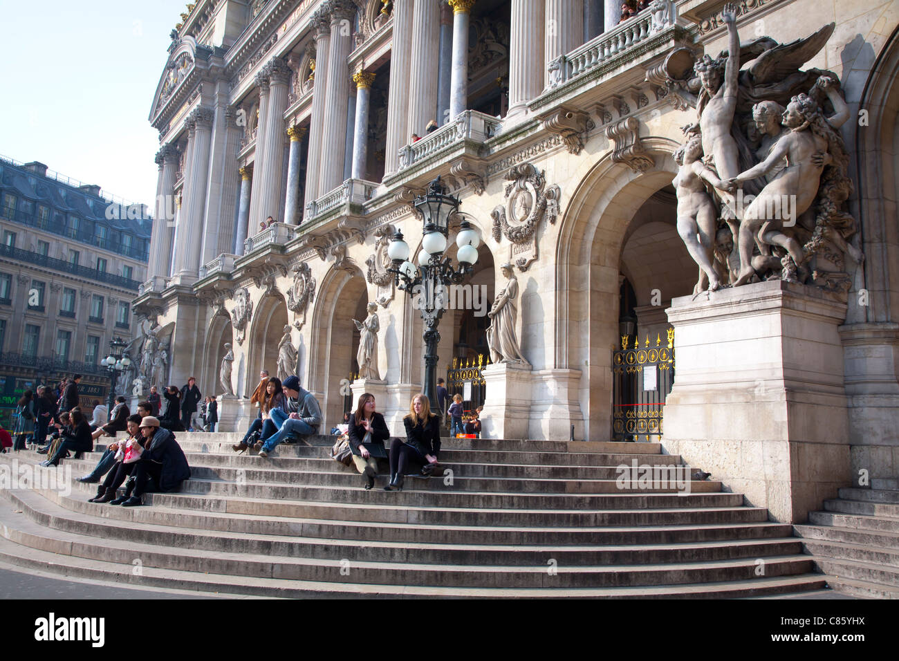 L'Opéra (Palais Garnier). Paris, France, Europe. Banque D'Images