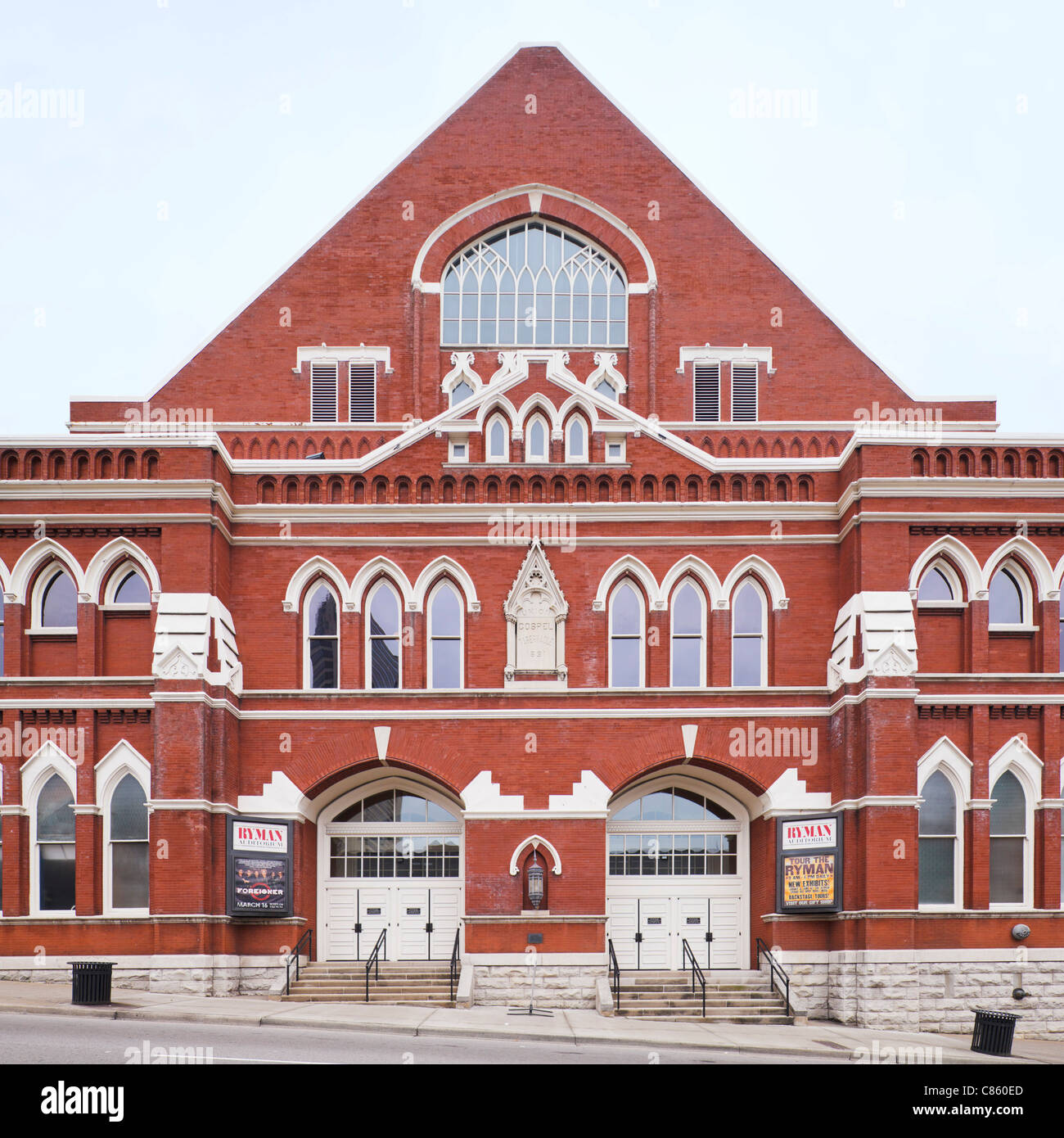 Ryman Auditorium Nashville Banque D'Images