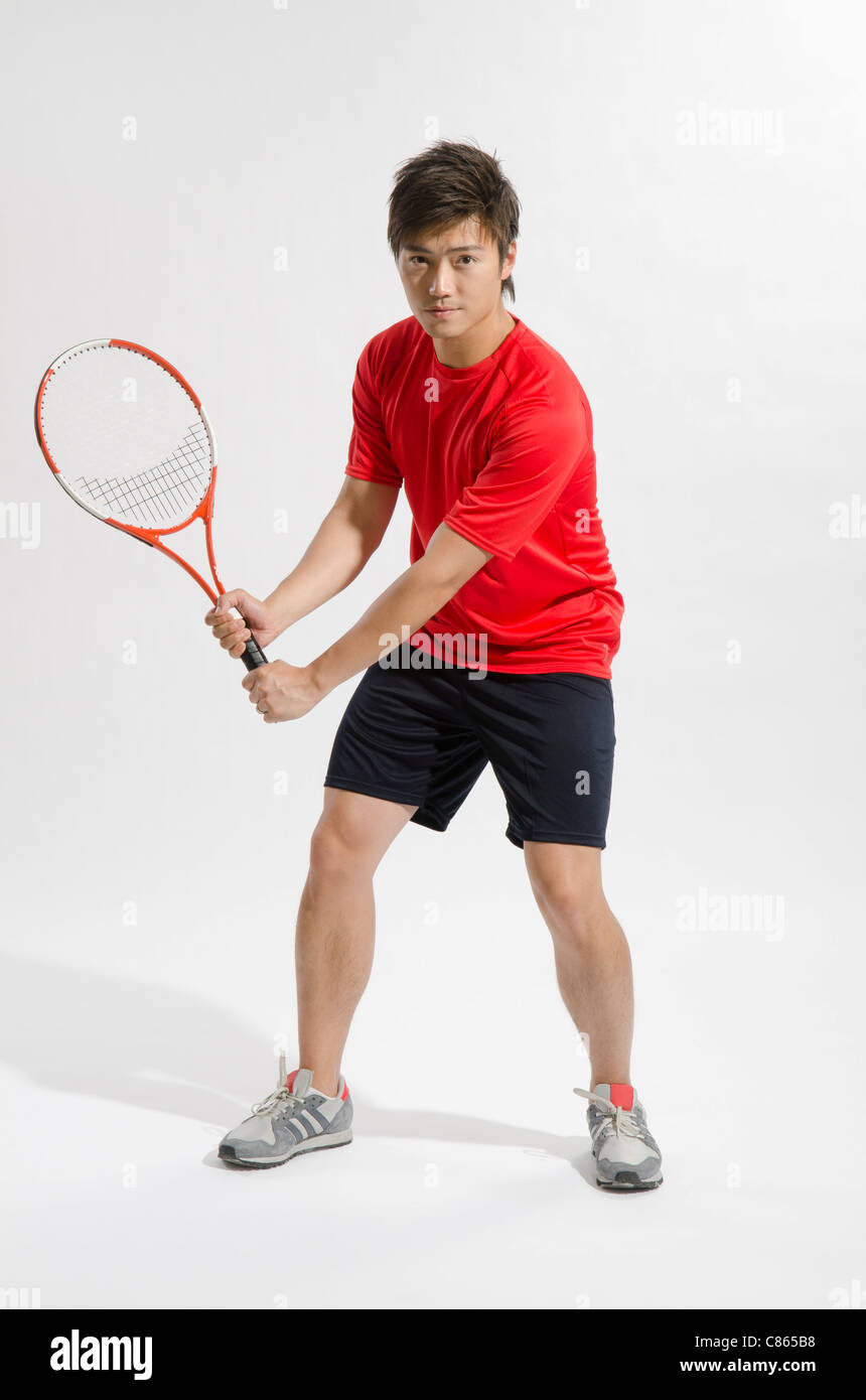 Joueuse de tennis Banque D'Images