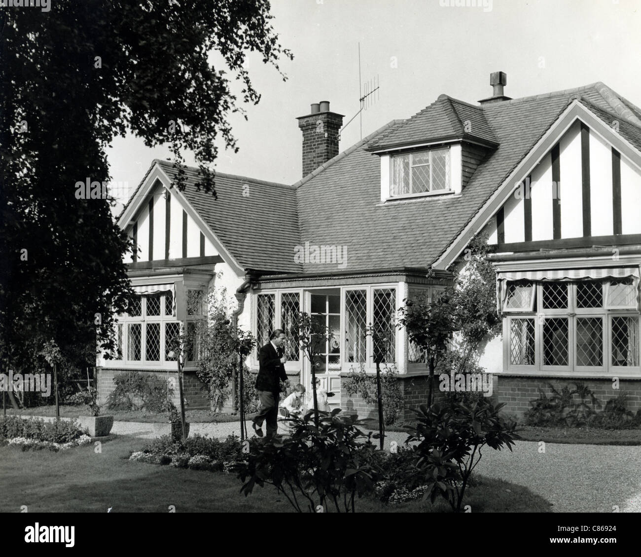 NORMAN LA SAGESSE (1915-2010) acteur comique anglais sur 1958 Banque D'Images