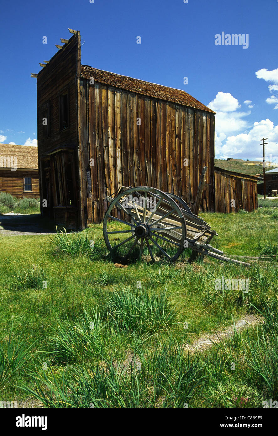 La ville fantôme de Bodie, en Californie Banque D'Images