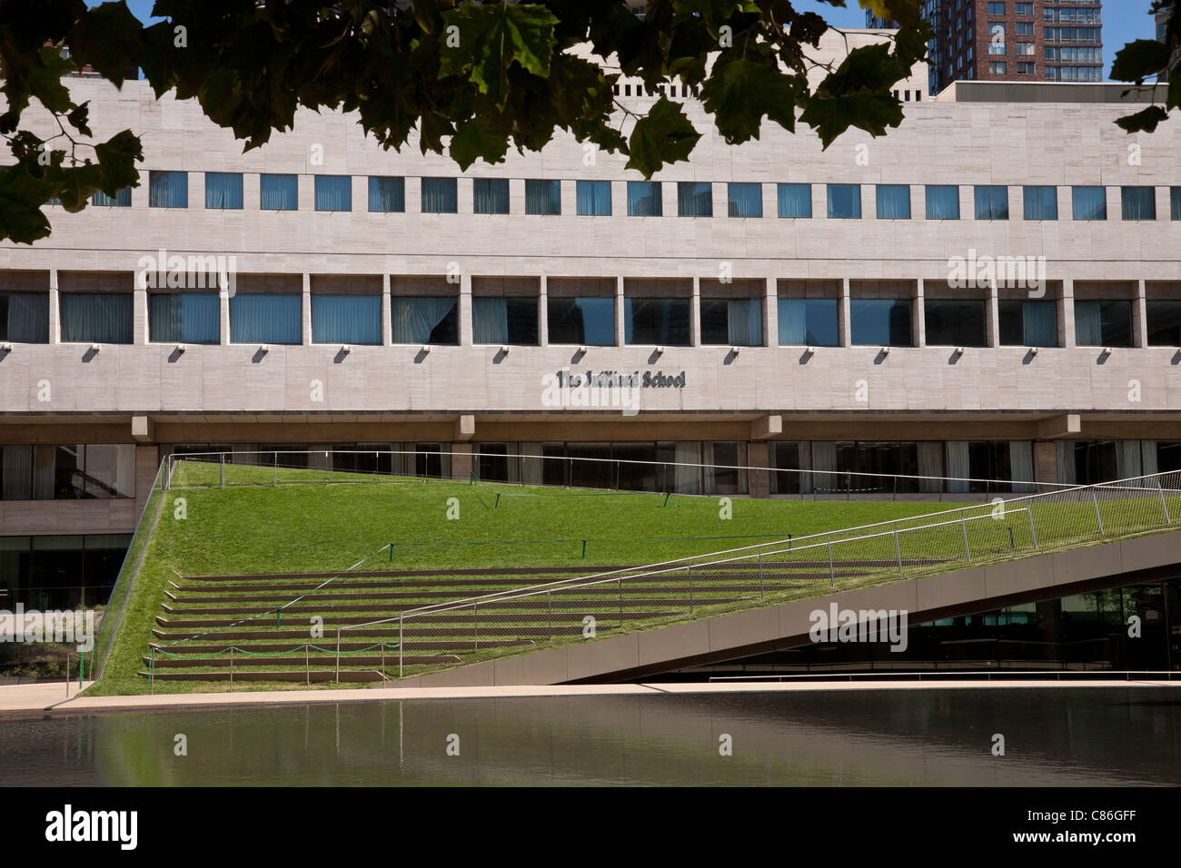 L'école de Juilliard, Lincoln Center, NEW YORK CITY Banque D'Images