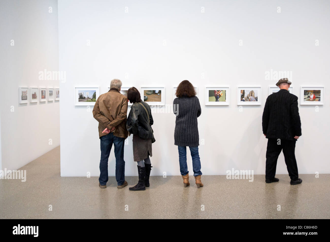 Exposition de photographie par Joel Sternfeld au Musée Folkwang Essen en Allemagne Banque D'Images