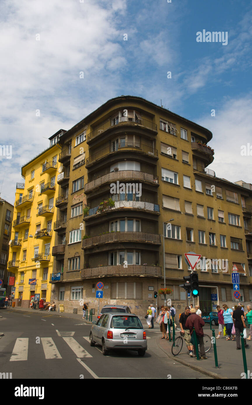 Retek utca quartier de Buda Budapest Hongrie Europe Banque D'Images