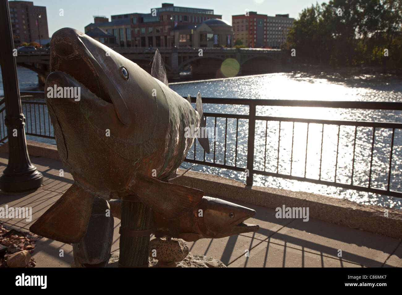 ArtPrize, un concours artistique annuel à Grand Rapids, Michigan Banque D'Images