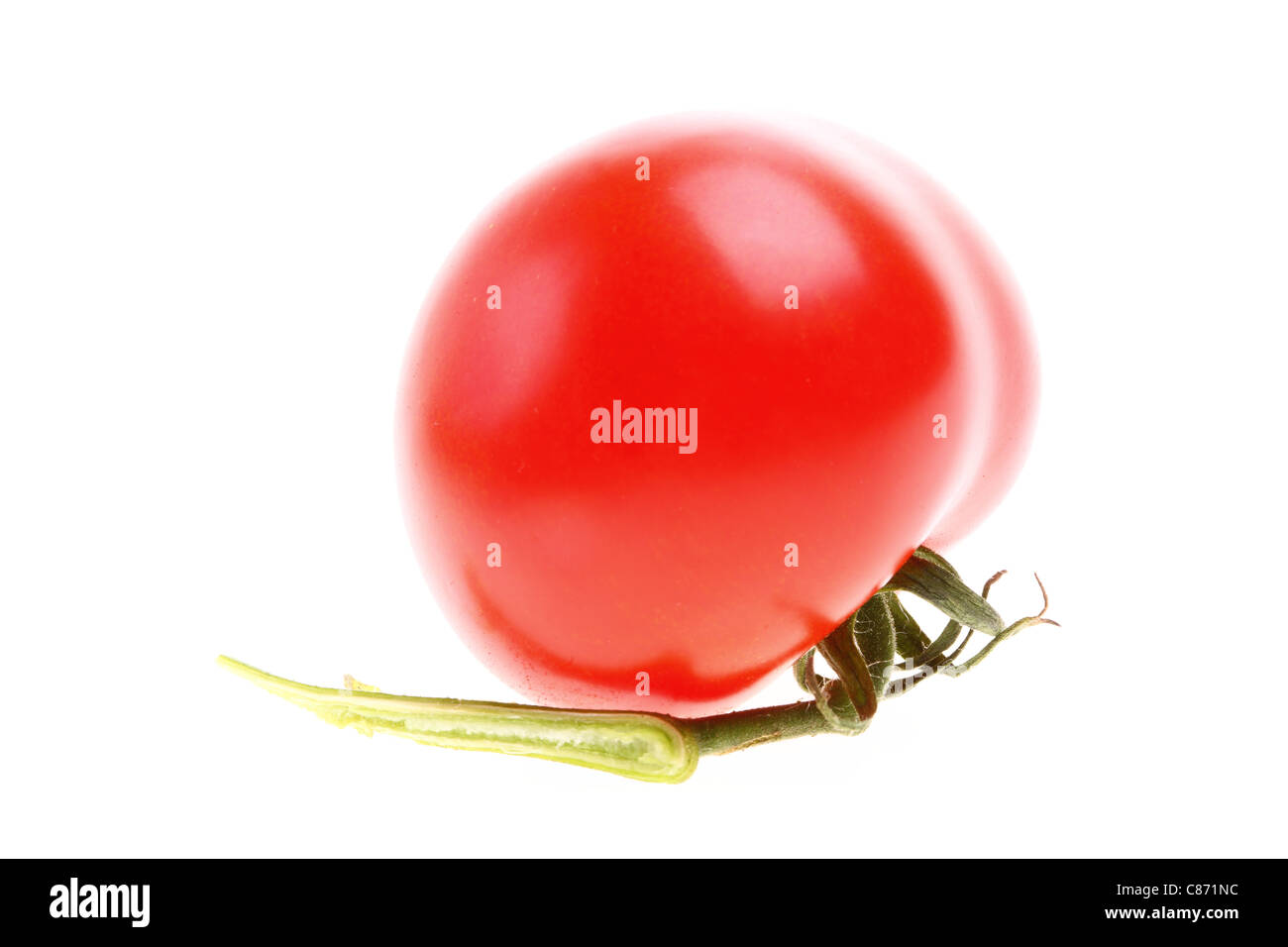 Tomato isolé sur fond blanc Banque D'Images Tomato isolé sur fond blanc Banque D'Images