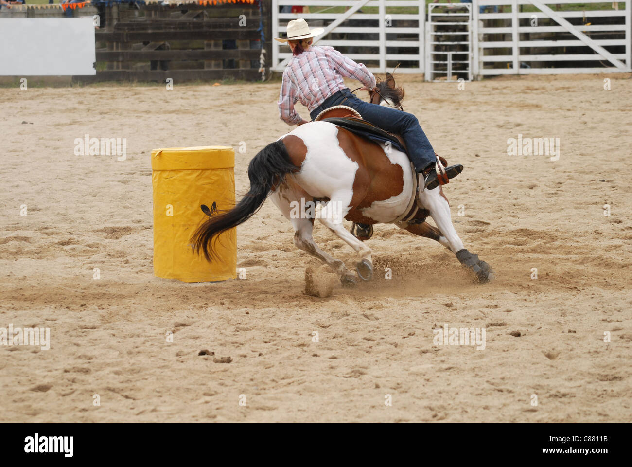 Barrel racer Banque de photographies et d’images à haute résolution - Alamy