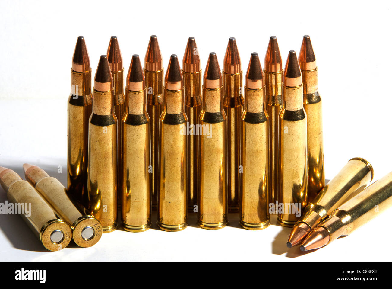 Balles de fusil de chasse Photo Stock - Alamy