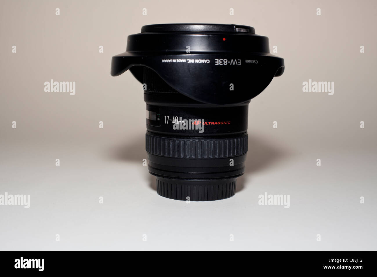 Canon 17-40mm f/4,0 L USM de Canon Banque D'Images