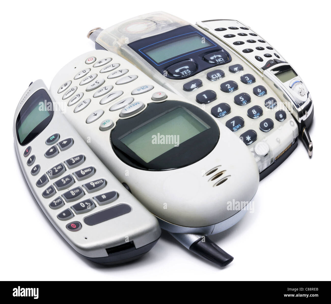 Téléphones mobiles Banque D'Images