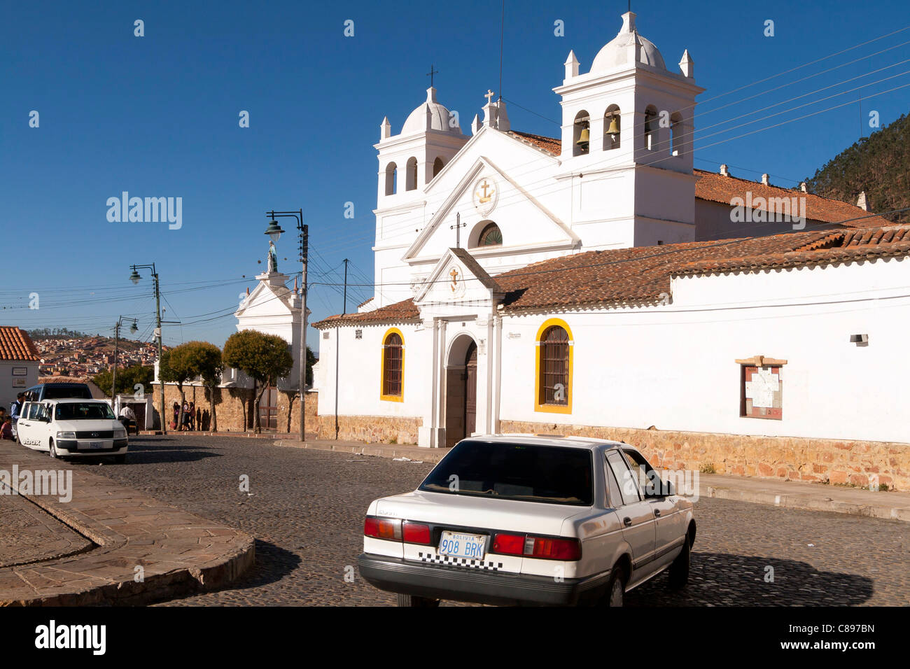 Monastère de la Recoleta, Sucre vieille ville, Bolivie (UNESCO World Heritage) Banque D'Images