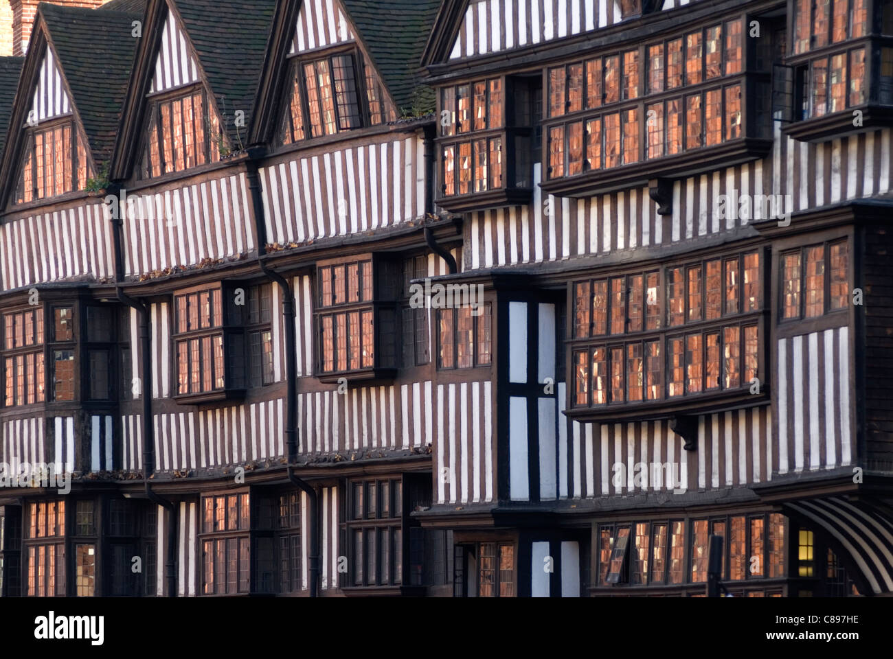 Staple Inn High Holborn Londres. Bâtiment date de 1585 HOMER SYKES Banque D'Images