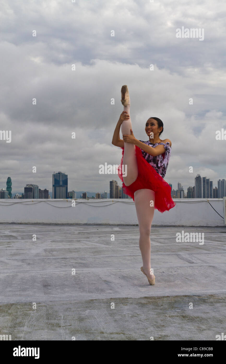 Ballet urbain. La ville de Panama, République de Panama, Amérique Centrale Banque D'Images
