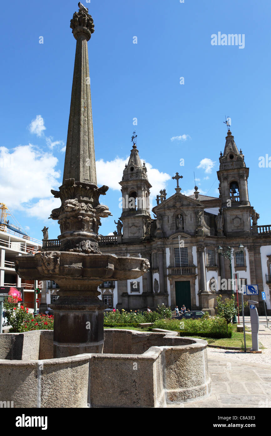 L'église St Marc (Igreja do Sao Marcos) à Braga, Portugal. Banque D'Images