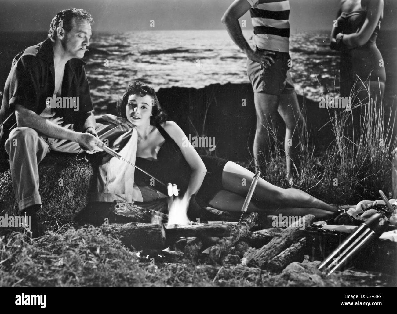 Week-end avec le Père Universel 1951 film avec Van Heflin et Patricia Neal Banque D'Images