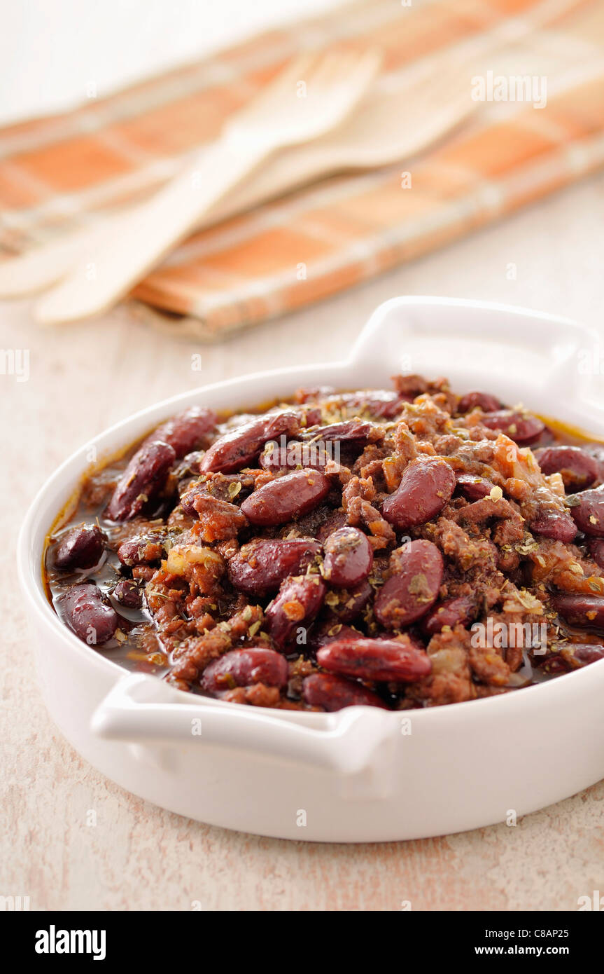 Chili con carne Banque D'Images
