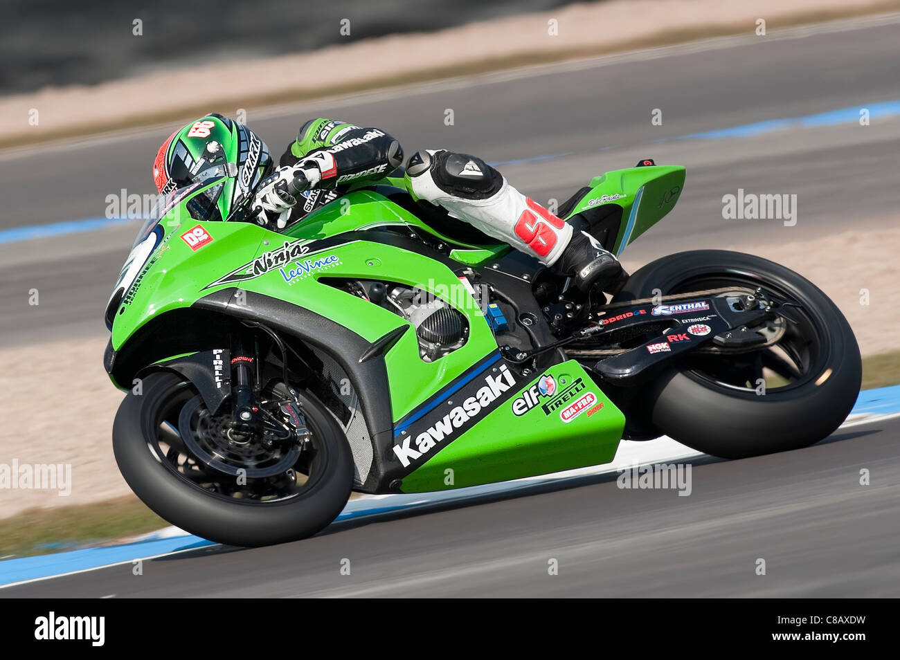 Tom Sykes, World Superbikes, Donington Park, 2011 Banque D'Images