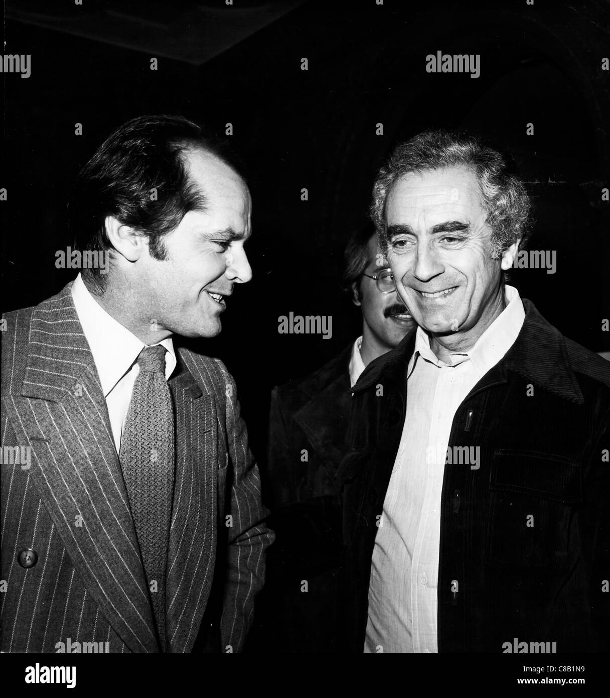 Michelangelo Antonioni con Jack Nicholson,70' Banque D'Images