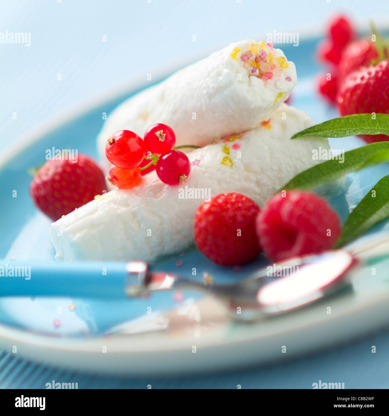 Brousse du Rove fromage Photo Stock - Alamy