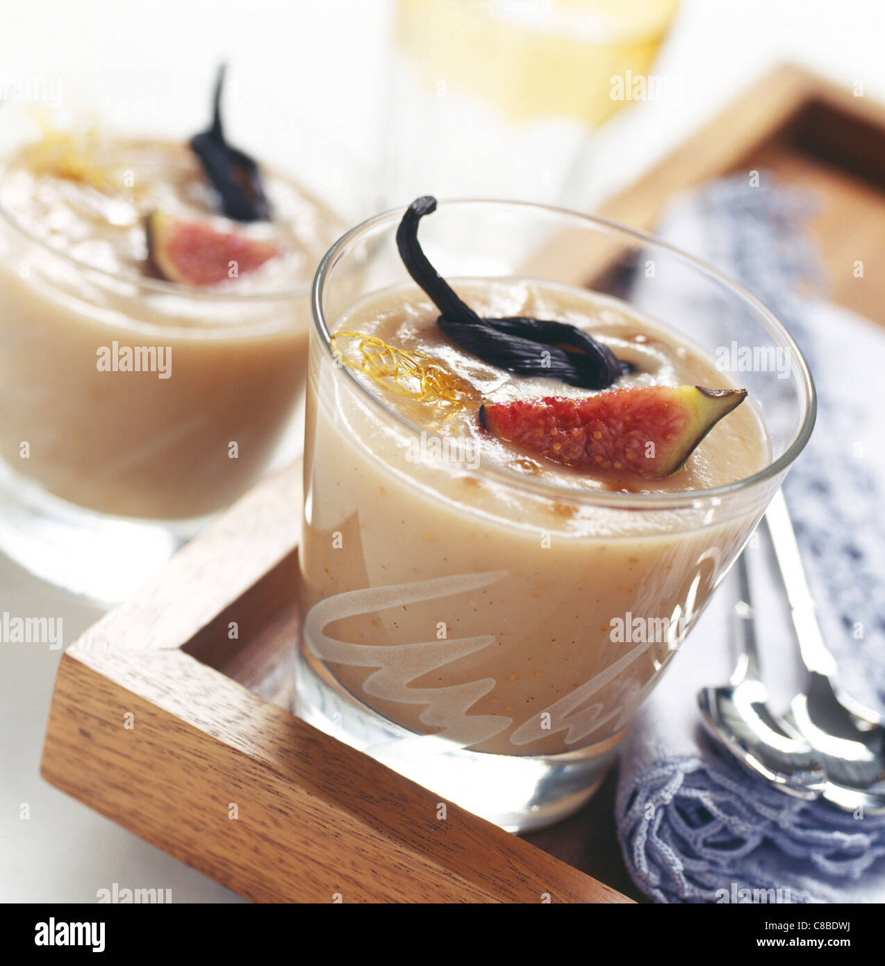 compote de pomme Banque D'Images