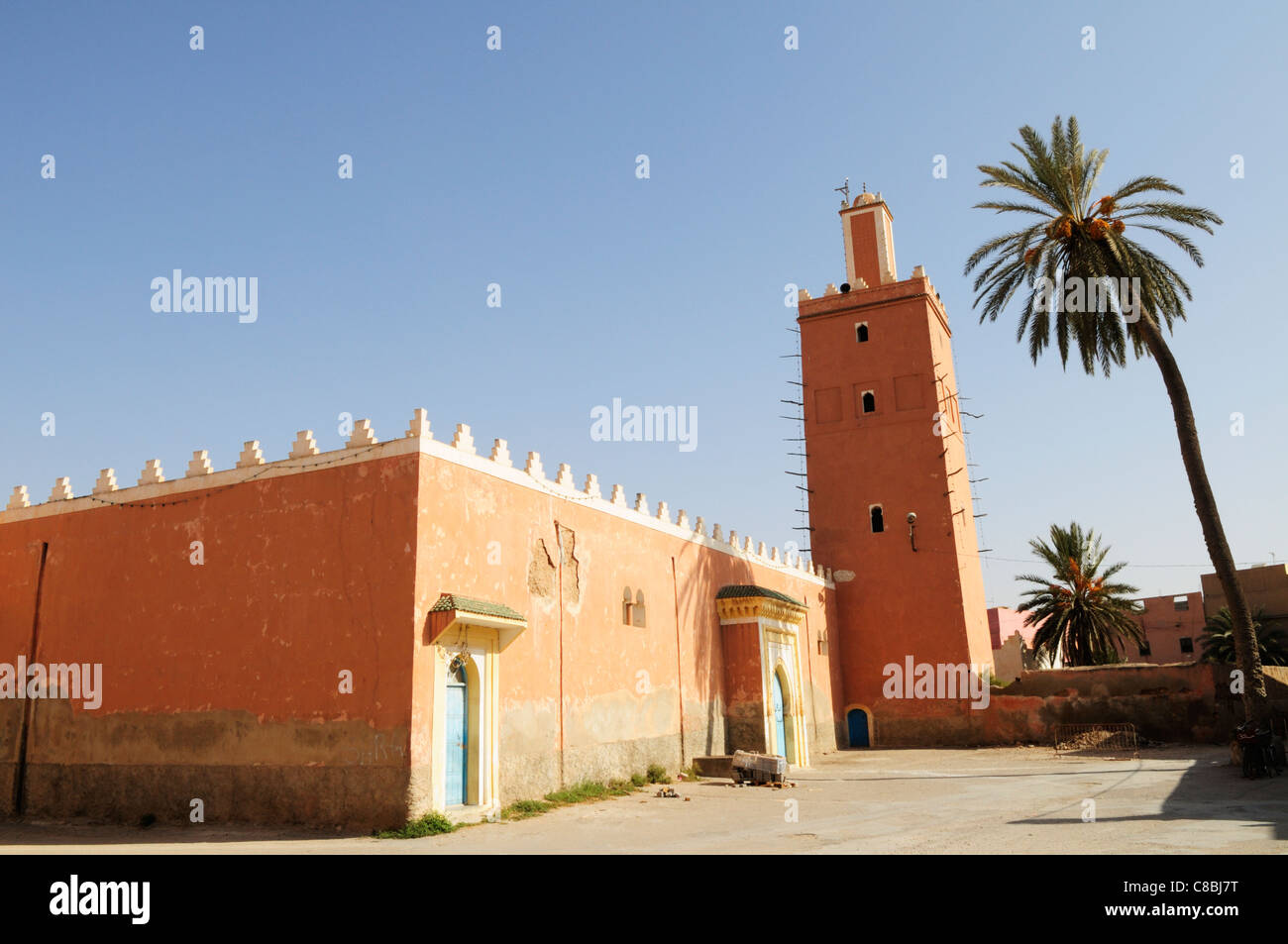 La Grande Mosquée, Tiznit, Maroc Banque D'Images