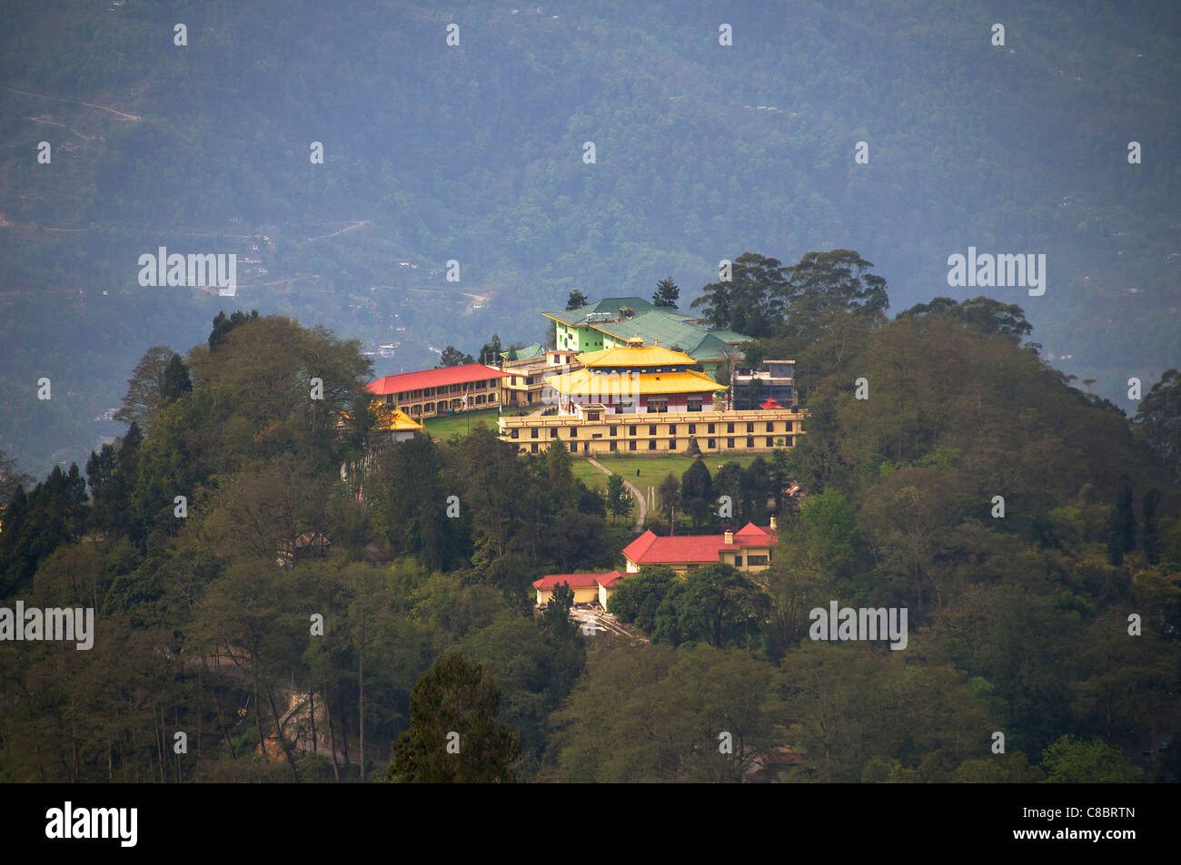 Palais Royal de l'Inde Sikkim Gangtok Banque D'Images