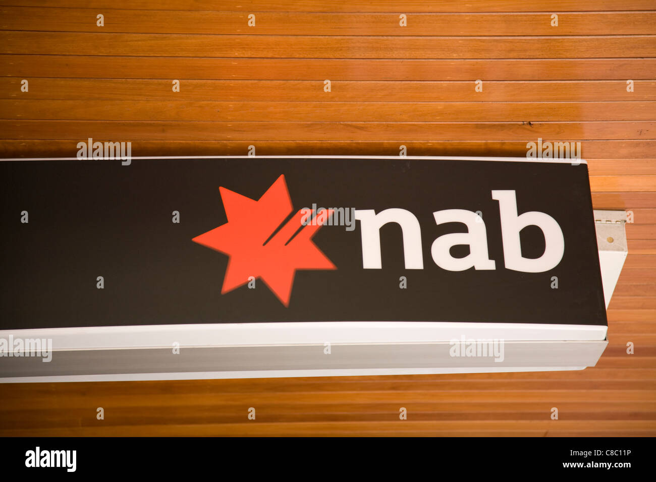 Inscrivez-vous à la direction générale de la banque nationale australienne à Sydney Banque D'Images