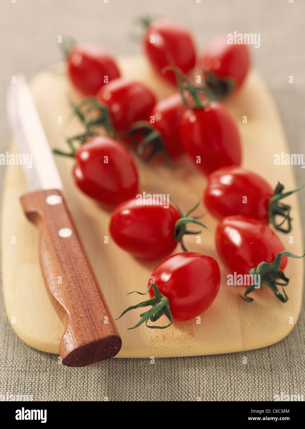 Olivette tomates Banque D'Images