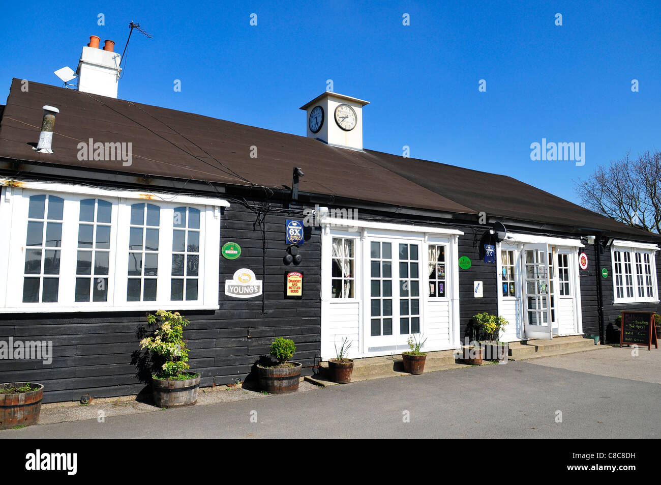 Woodies gratuitement House pub, New Malden, Surrey Banque D'Images