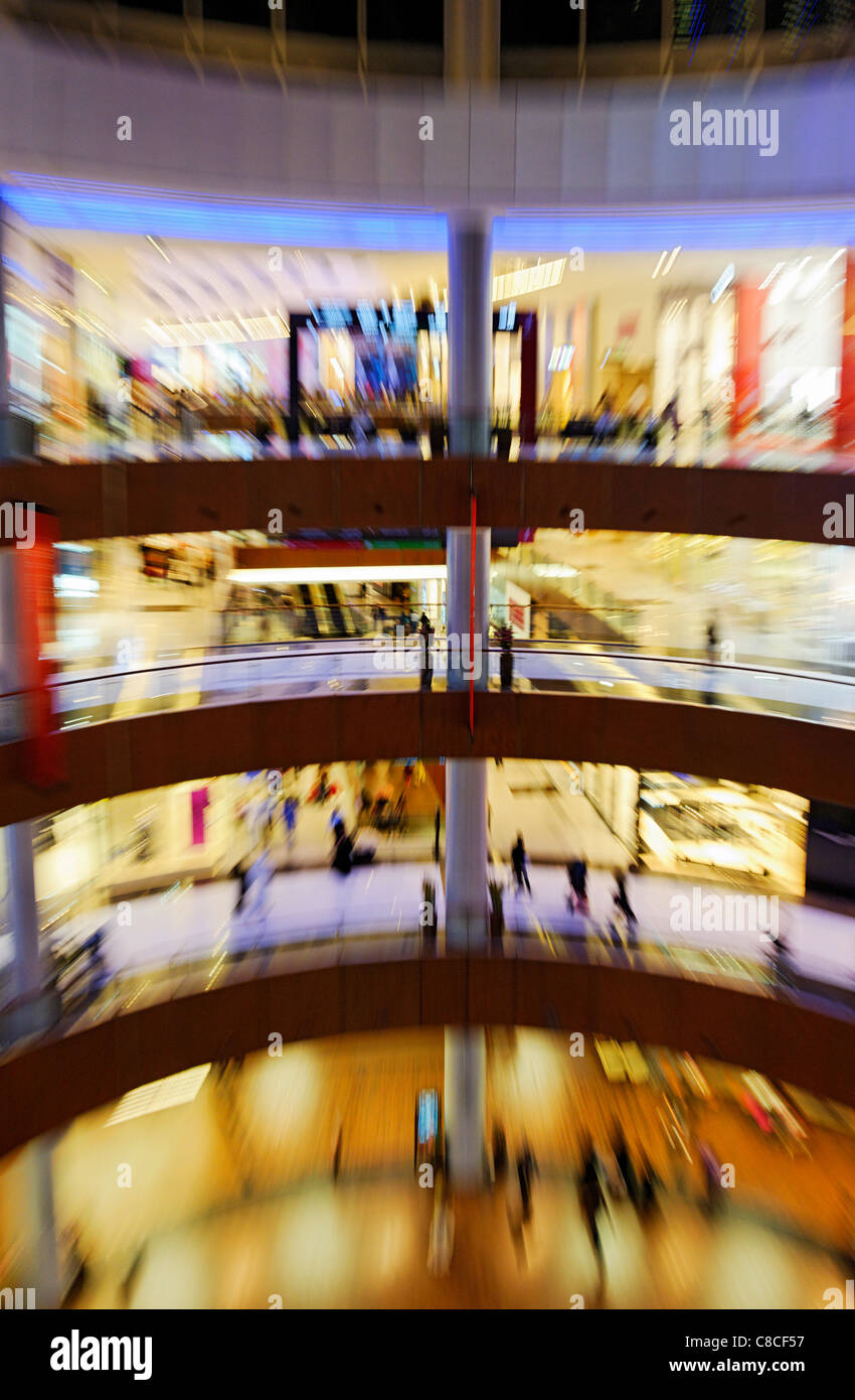 Le Dubai Mall, plus grand centre commercial du monde, le centre ville de Burj Dubai, Dubaï, Émirats arabes unis, Moyen Orient Banque D'Images