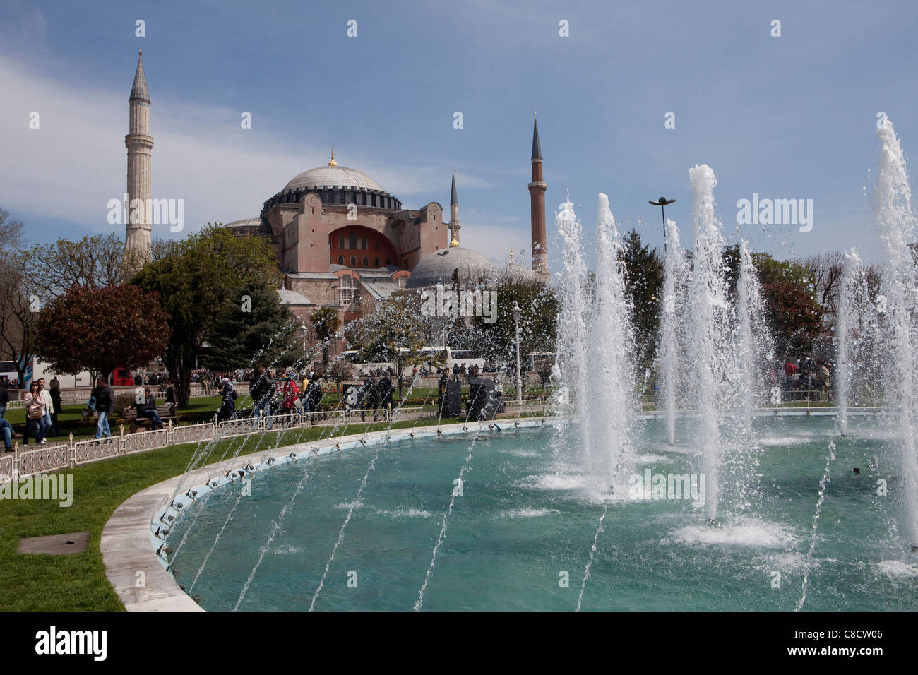 Aya Sofya - Istanbul, Turquie Banque D'Images