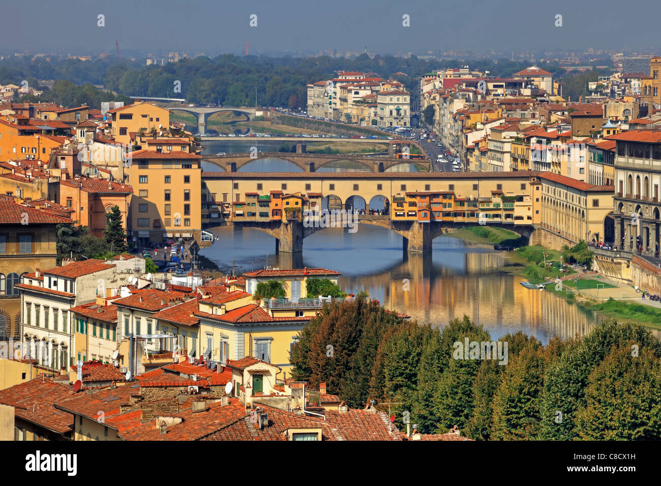 Florence - Ponte Vecchio Banque D'Images